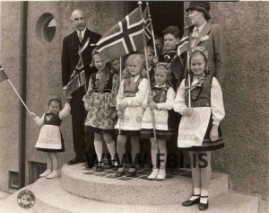 Norsku Sendiherra hjonin
